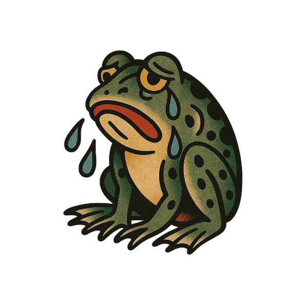 all frogs cry